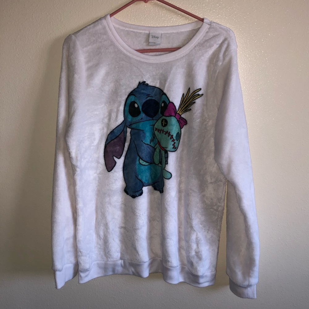 STITCH & SCRUMP OHANA FUZZY PULLOVER SWEATER